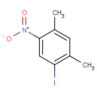 4102-38-9 1-iodo-2,4-dimethyl-5-nitrobenzene chemical structure