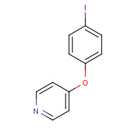 1201937-34-9 4-(4-iodophenoxy)pyridine chemical structure