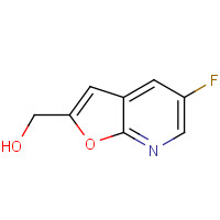 1186310-91-7 (5-fluorofuro[2,3-b]pyridin-2-yl)methanol chemical structure