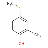 3795-76-4 2-methyl-4-methylsulfanylphenol chemical structure