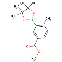 882679-40-5 methyl 4-methyl-3-(4,4,5,5-tetramethyl-1,3,2-dioxaborolan-2-yl)benzoate chemical structure