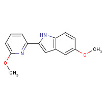 820977-31-9 5-methoxy-2-(6-methoxypyridin-2-yl)-1H-indole chemical structure