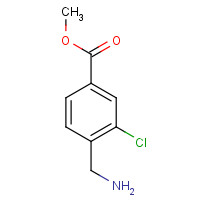 940062-11-3 methyl 4-(aminomethyl)-3-chlorobenzoate chemical structure