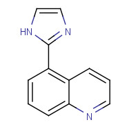31990-82-6 5-(1H-imidazol-2-yl)quinoline chemical structure