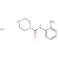 1215359-90-2 N-(2-methylphenyl)piperazine-1-carboxamide;hydrochloride chemical structure