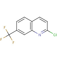 83183-56-6 2-chloro-7-(trifluoromethyl)quinoline chemical structure