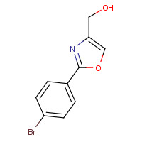 36841-48-2 [2-(4-bromophenyl)-1,3-oxazol-4-yl]methanol chemical structure