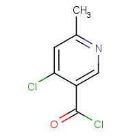 1005515-30-9 4-chloro-6-methylpyridine-3-carbonyl chloride chemical structure