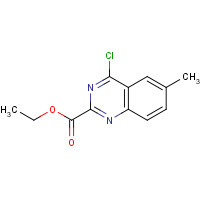 620957-95-1 ethyl 4-chloro-6-methylquinazoline-2-carboxylate chemical structure