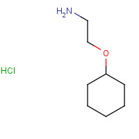 1193387-70-0 2-cyclohexyloxyethanamine;hydrochloride chemical structure