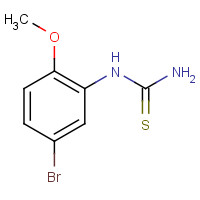 383870-37-9 (5-bromo-2-methoxyphenyl)thiourea chemical structure