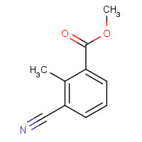 93340-09-1 methyl 3-cyano-2-methylbenzoate chemical structure