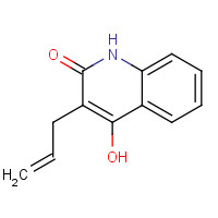 42997-25-1 4-hydroxy-3-prop-2-enyl-1H-quinolin-2-one chemical structure