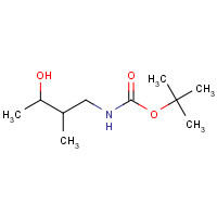 179116-03-1 tert-butyl N-(3-hydroxy-2-methylbutyl)carbamate chemical structure