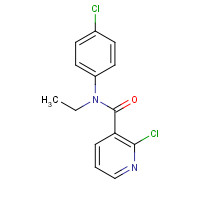 680213-92-7 2-chloro-N-(4-chlorophenyl)-N-ethylpyridine-3-carboxamide chemical structure