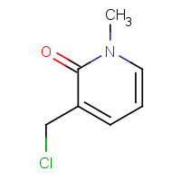 51417-15-3 3-(chloromethyl)-1-methylpyridin-2-one chemical structure