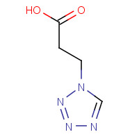 92614-86-3 3-(tetrazol-1-yl)propanoic acid chemical structure
