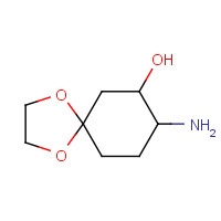 1094627-40-3 8-amino-1,4-dioxaspiro[4.5]decan-7-ol chemical structure