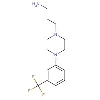 20529-25-3 3-[4-[3-(trifluoromethyl)phenyl]piperazin-1-yl]propan-1-amine chemical structure