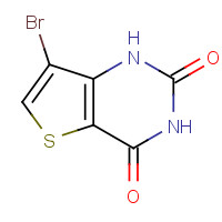 41102-02-7 7-bromo-1H-thieno[3,2-d]pyrimidine-2,4-dione chemical structure