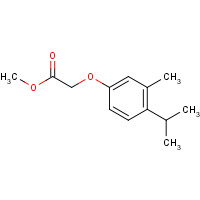 649774-36-7 methyl 2-(3-methyl-4-propan-2-ylphenoxy)acetate chemical structure