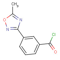 522646-39-5 3-(5-methyl-1,2,4-oxadiazol-3-yl)benzoyl chloride chemical structure