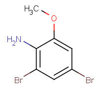 88149-47-7 2,4-dibromo-6-methoxyaniline chemical structure