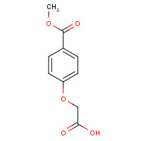 90812-66-1 2-(4-methoxycarbonylphenoxy)acetic acid chemical structure