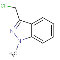 1578-97-8 3-(chloromethyl)-1-methylindazole chemical structure