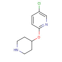 260441-44-9 5-chloro-2-piperidin-4-yloxypyridine chemical structure