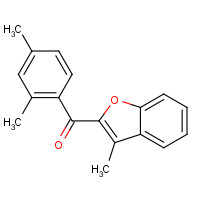14176-40-0 (2,4-dimethylphenyl)-(3-methyl-1-benzofuran-2-yl)methanone chemical structure