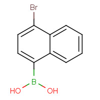 145965-14-6 (4-bromonaphthalen-1-yl)boronic acid chemical structure