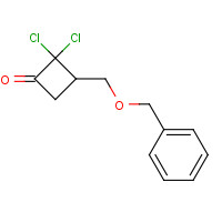 172324-66-2 2,2-dichloro-3-(phenylmethoxymethyl)cyclobutan-1-one chemical structure
