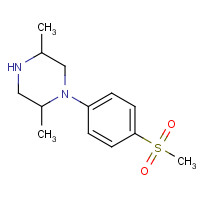 1095538-49-0 2,5-dimethyl-1-(4-methylsulfonylphenyl)piperazine chemical structure