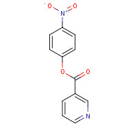 24690-42-4 (4-nitrophenyl) pyridine-3-carboxylate chemical structure