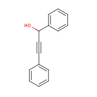 1817-49-8 1,3-diphenylprop-2-yn-1-ol chemical structure