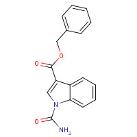 1386456-24-1 benzyl 1-carbamoylindole-3-carboxylate chemical structure