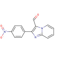 817172-44-4 2-(4-nitrophenyl)imidazo[1,2-a]pyridine-3-carbaldehyde chemical structure