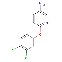 25935-30-2 6-(3,4-dichlorophenoxy)pyridin-3-amine chemical structure
