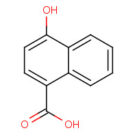 7474-97-7 4-hydroxynaphthalene-1-carboxylic acid chemical structure