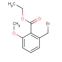 86823-81-6 ethyl 2-(bromomethyl)-6-methoxybenzoate chemical structure