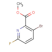 1214324-98-7 methyl 3-bromo-6-fluoropyridine-2-carboxylate chemical structure