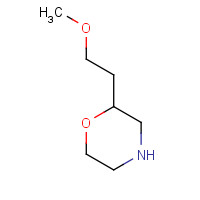 959238-10-9 2-(2-methoxyethyl)morpholine chemical structure