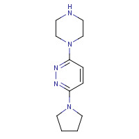 902836-50-4 3-piperazin-1-yl-6-pyrrolidin-1-ylpyridazine chemical structure
