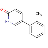 41216-08-4 5-(2-methylphenyl)-1H-pyridin-2-one chemical structure