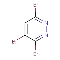 55928-86-4 3,4,6-tribromopyridazine chemical structure
