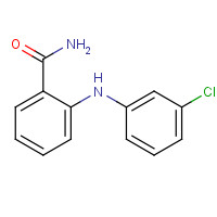 13625-33-7 2-(3-chloroanilino)benzamide chemical structure