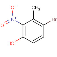 85598-12-5 4-bromo-3-methyl-2-nitrophenol chemical structure
