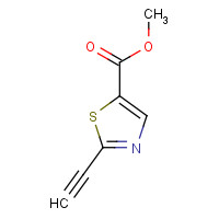 1213234-89-9 methyl 2-ethynyl-1,3-thiazole-5-carboxylate chemical structure