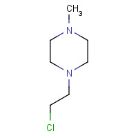 39123-20-1 1-(2-chloroethyl)-4-methylpiperazine chemical structure